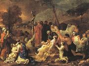 Bourdon, Sebastien Moses and the Brazen Serpent oil painting reproduction